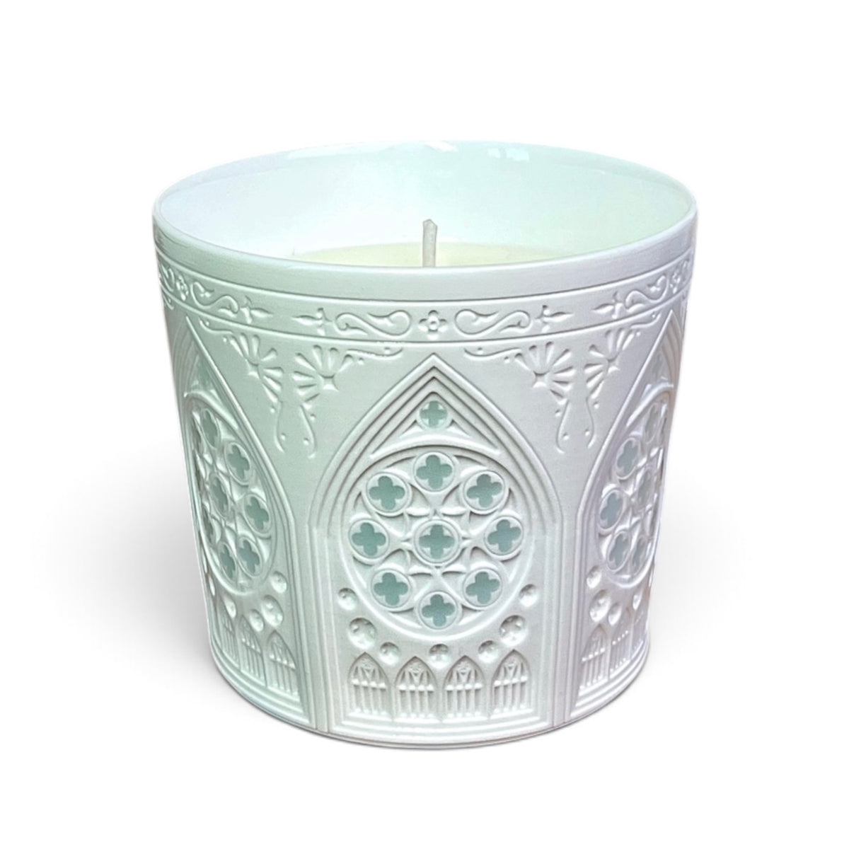 Cathedral Glow Porcelain Candle