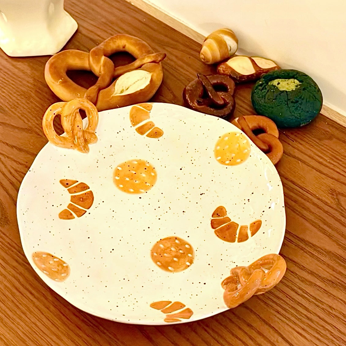 Cozy Bakery Ceramic Plate