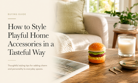 How to Style Playful Home Accessories in a Tasteful Way