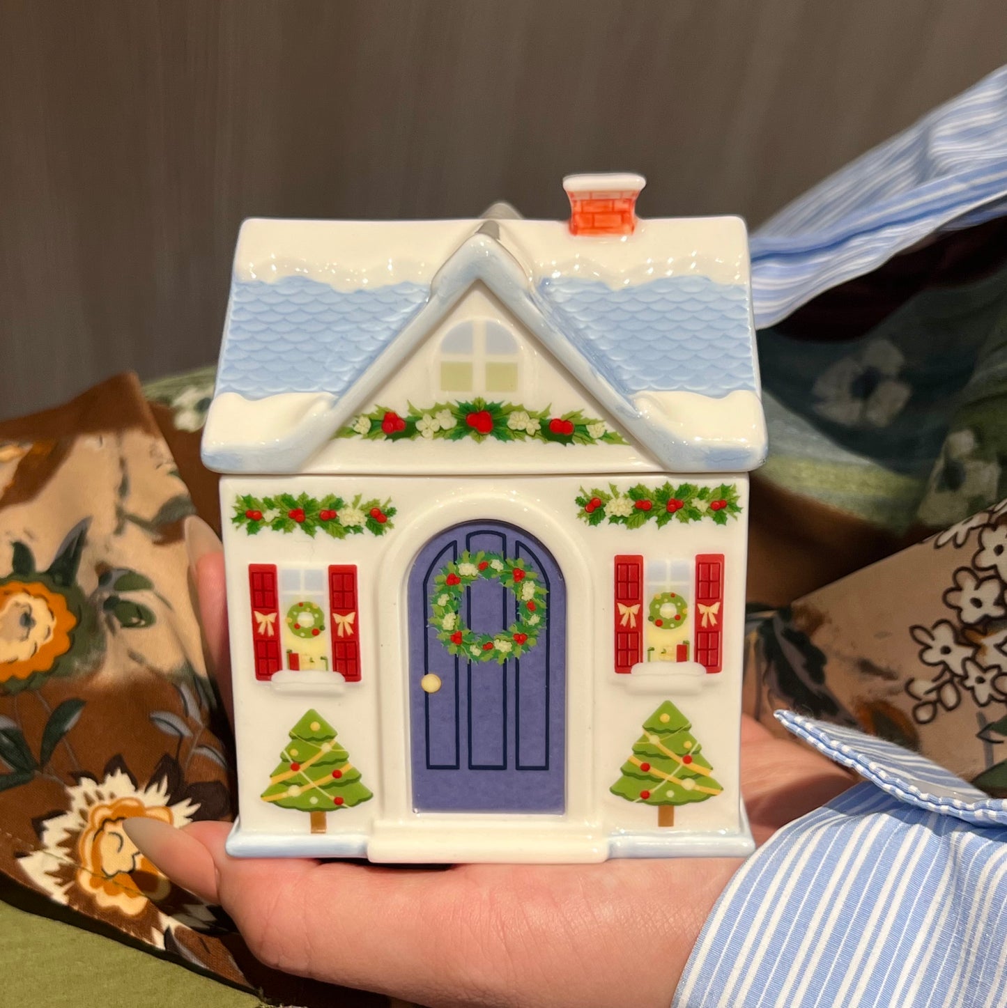 The Winter House — Frosted Evergreen