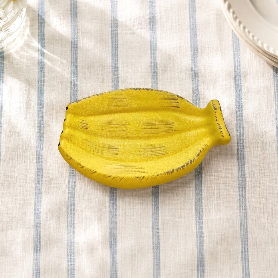 Banana Ceramic Snack & Dessert Dish