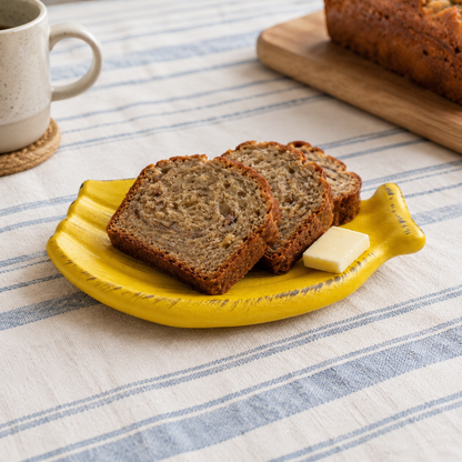 Banana Ceramic Snack & Dessert Dish