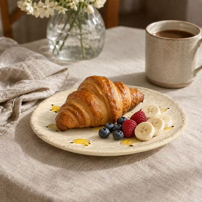 Banana Bunch Ceramic Serving Plate