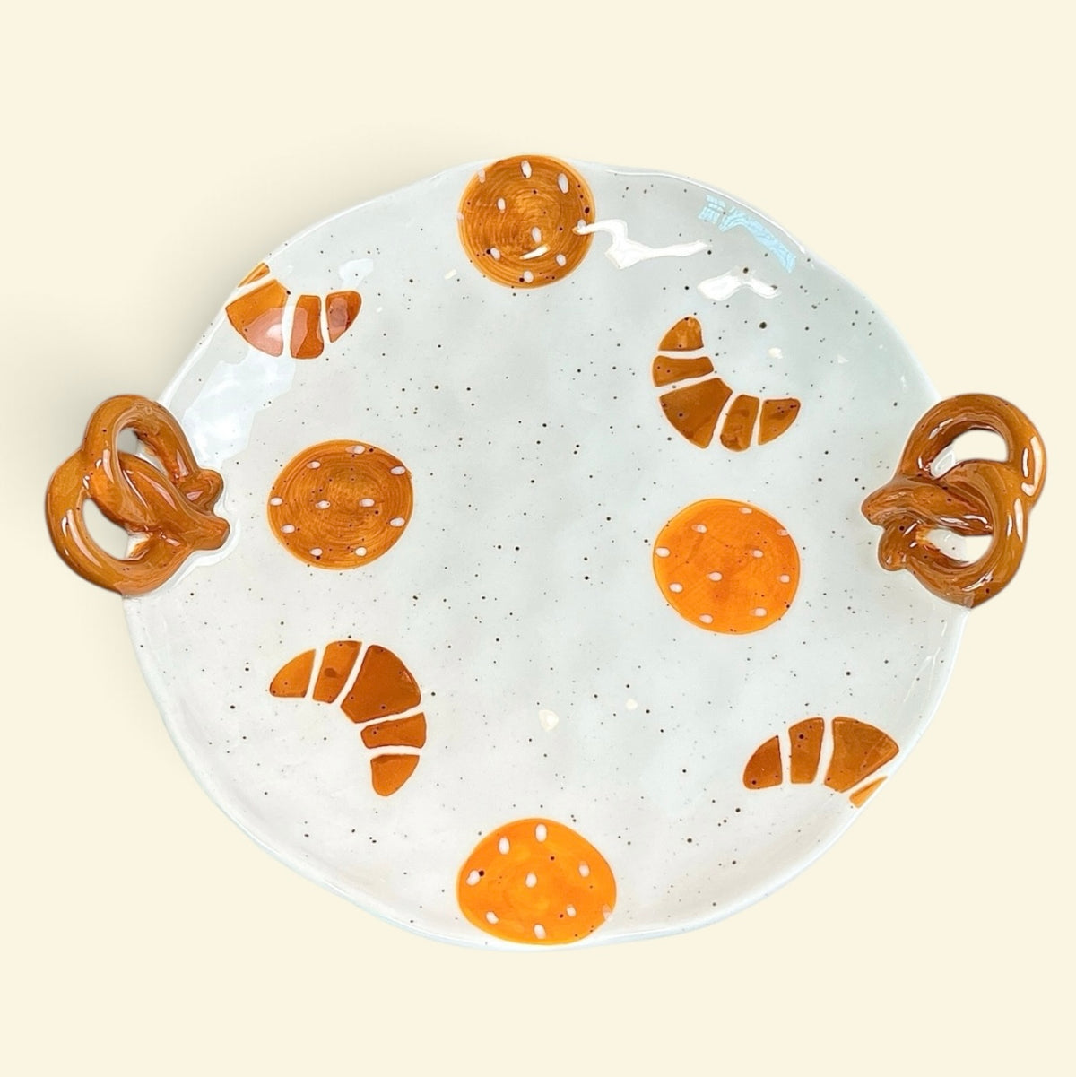 Cozy Bakery Ceramic Plate