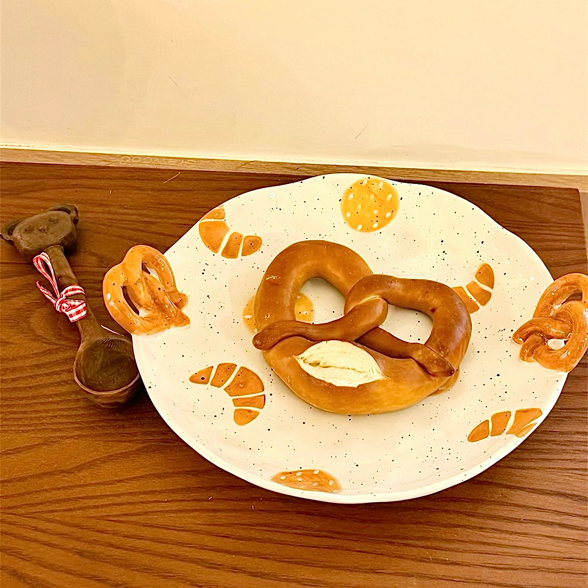 Cozy Bakery Ceramic Plate