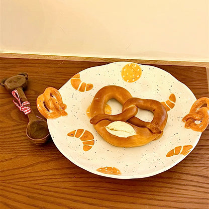 Cozy Bakery Ceramic Plate