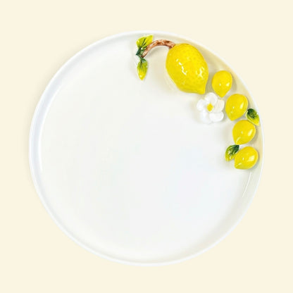 Lemon Grove Porcelain Plate