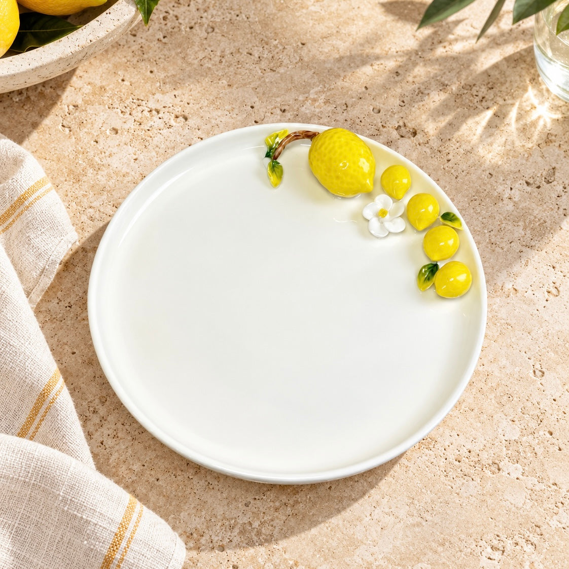 Lemon Grove Porcelain Plate