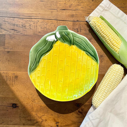 Sweet Corn Ceramic Serving Plate