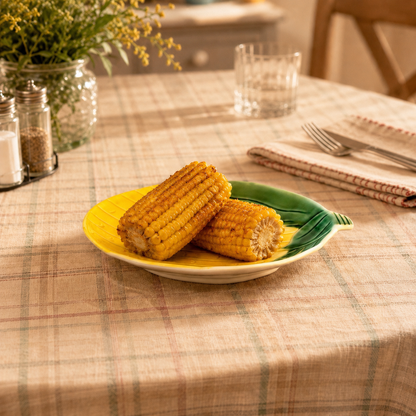 Sweet Corn Ceramic Serving Plate